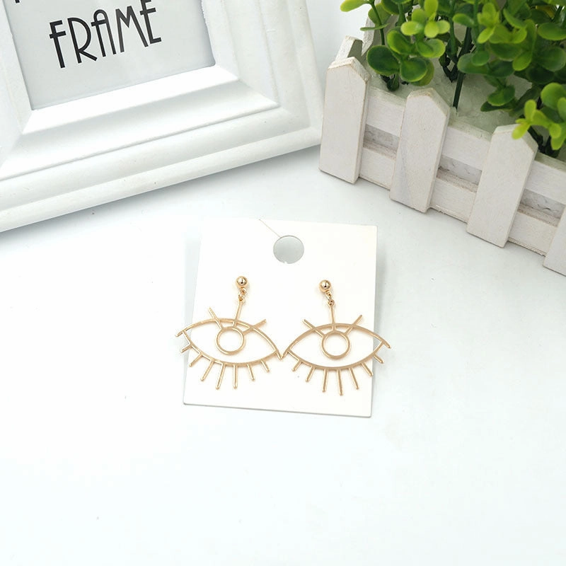 Wholesale Eye Alloy Earrings