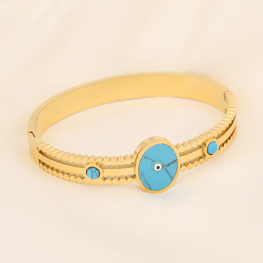 Wholesale Eye Personalized Temperament Stainless Steel Bracelet