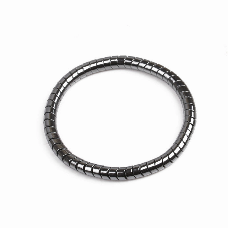 Wholesale Faceted Black Stone Bracelet