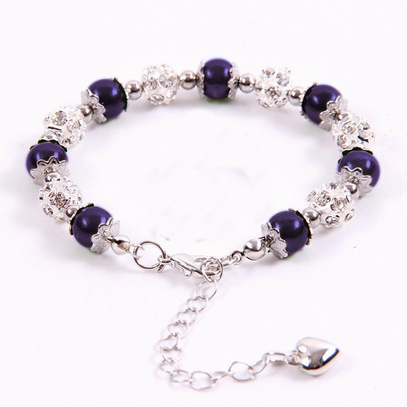 Wholesale Family Member Stainless Steel Zircon Bracelet