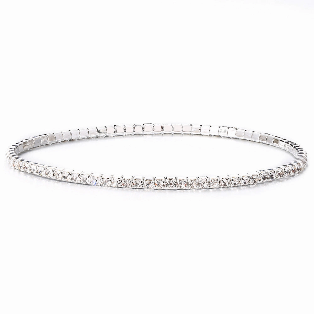 Wholesale Fancy Color Diamond Multicolor Stretch Bracelet