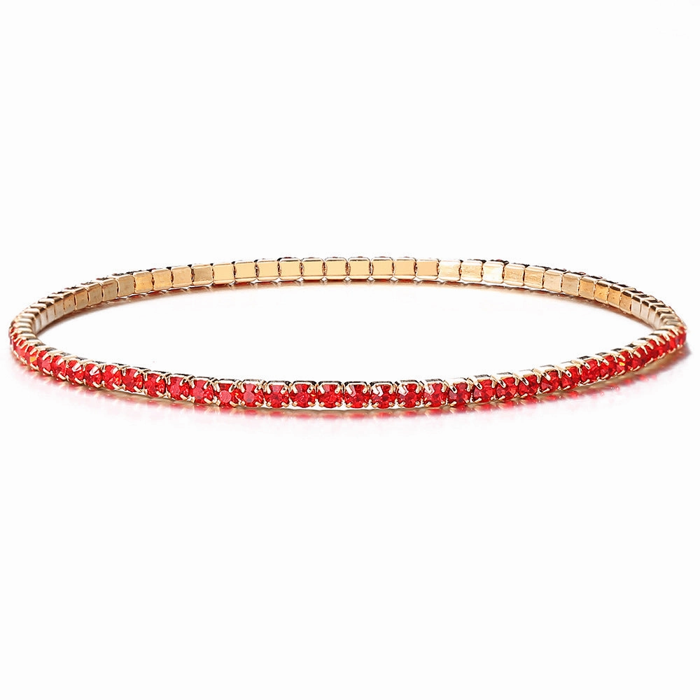 Wholesale Fancy Color Diamond Multicolor Stretch Bracelet