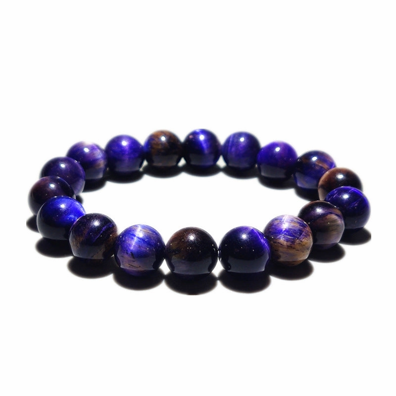 Wholesale Fantasy Cat Eye Star Ball Peter Purple Tiger Eye Bracelet