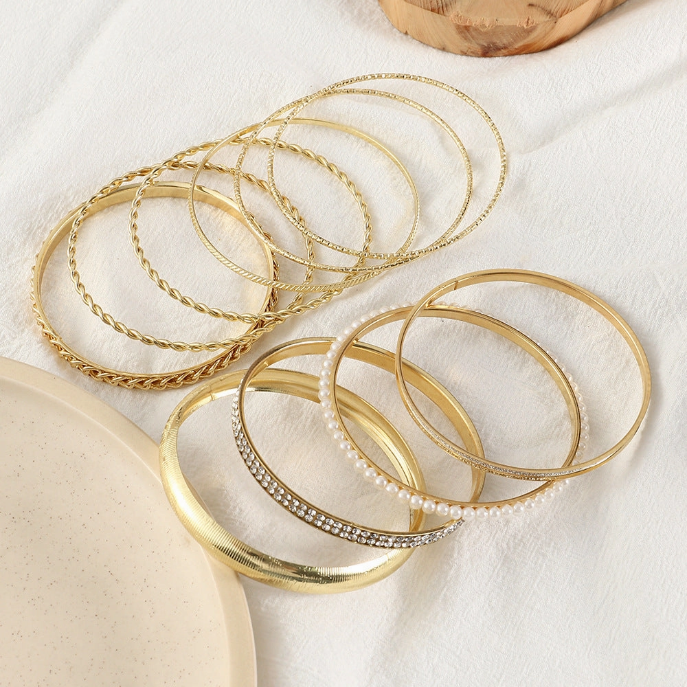 Wholesale Fashion Geometry Bohemian Vintage Metal Necklace