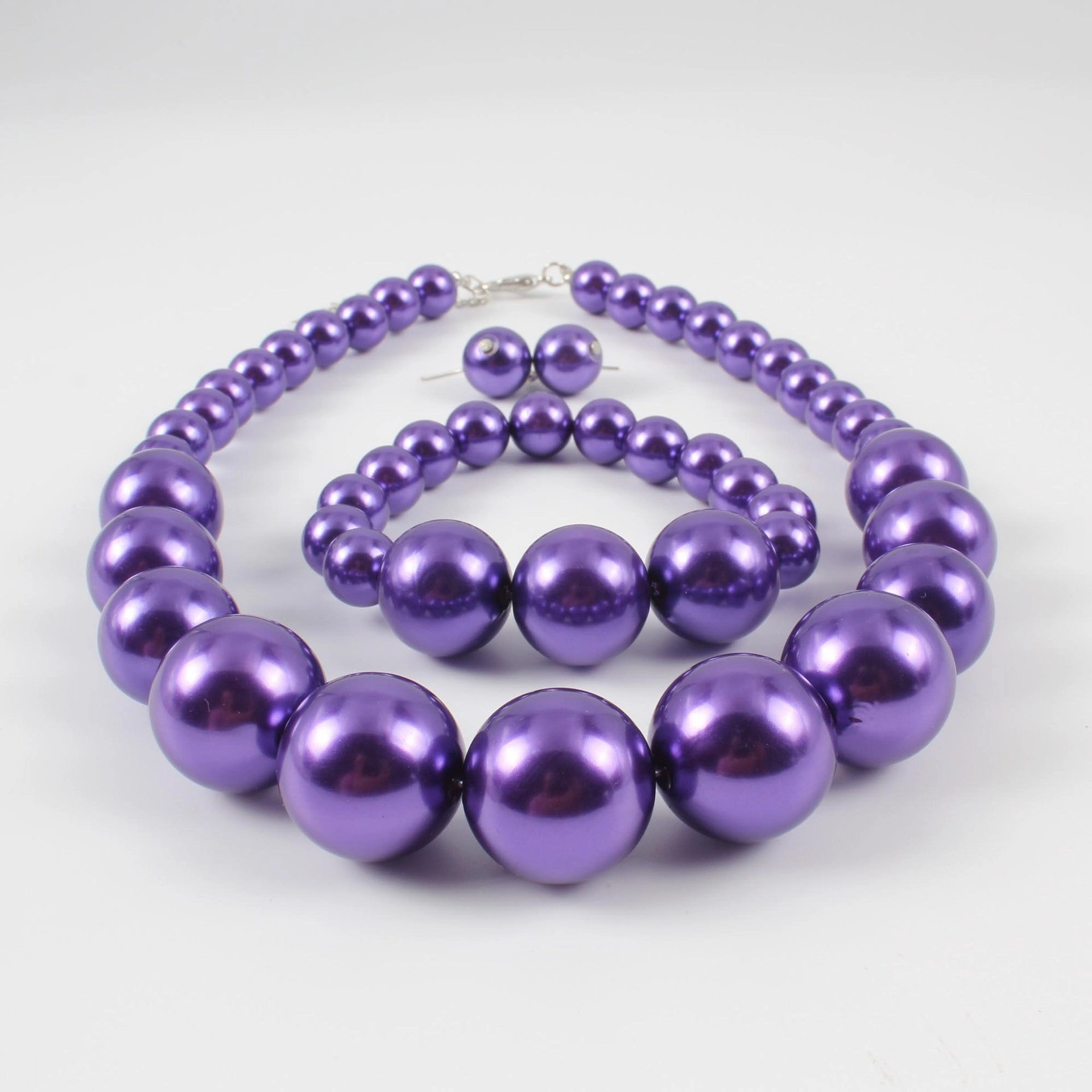 Wholesale Fashion Pearl Simple Exaggerated Imitation Pearl Necklace