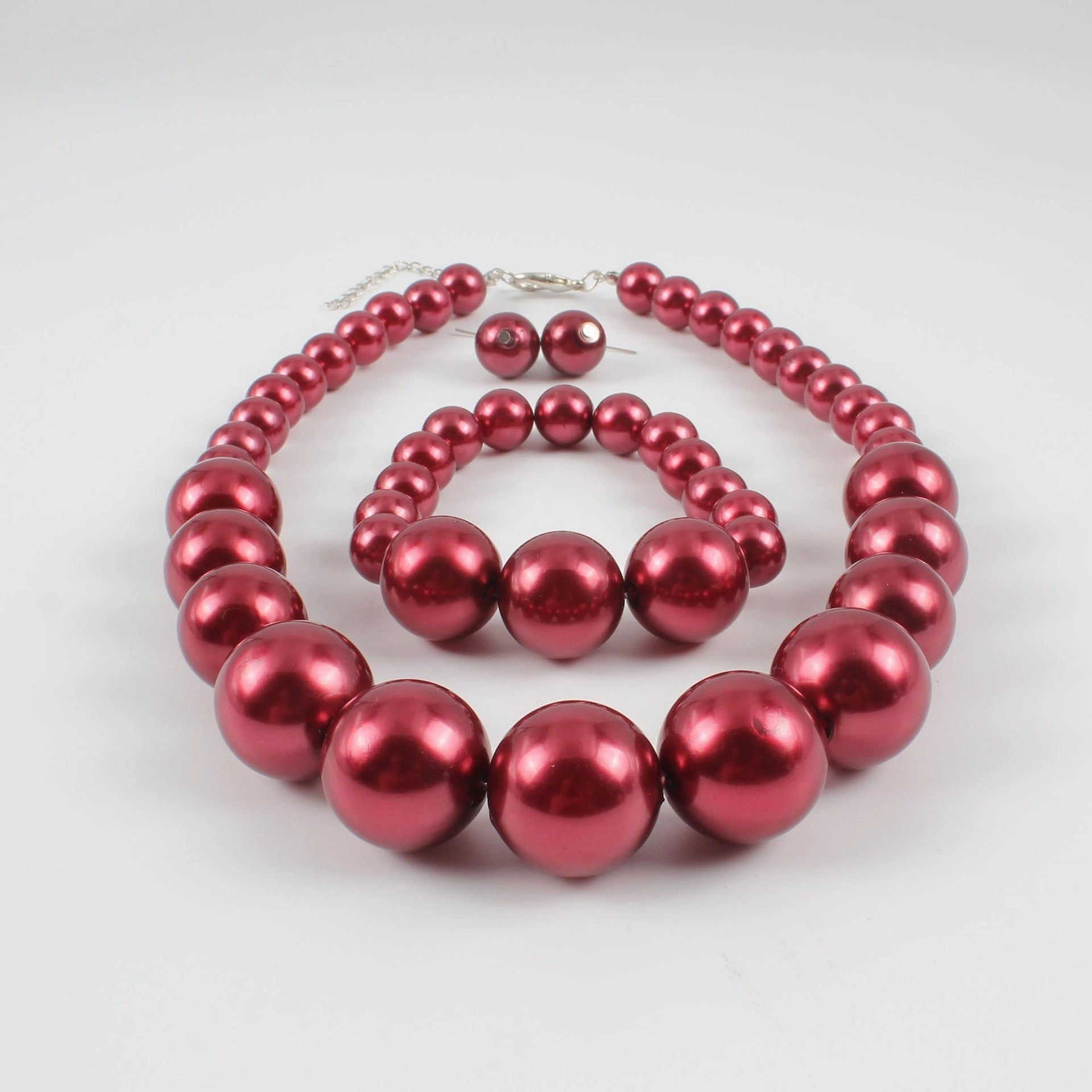 Wholesale Fashion Pearl Simple Exaggerated Imitation Pearl Necklace