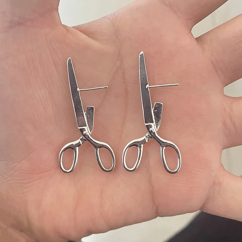 Wholesale Fashion Retro Scissor Earrings