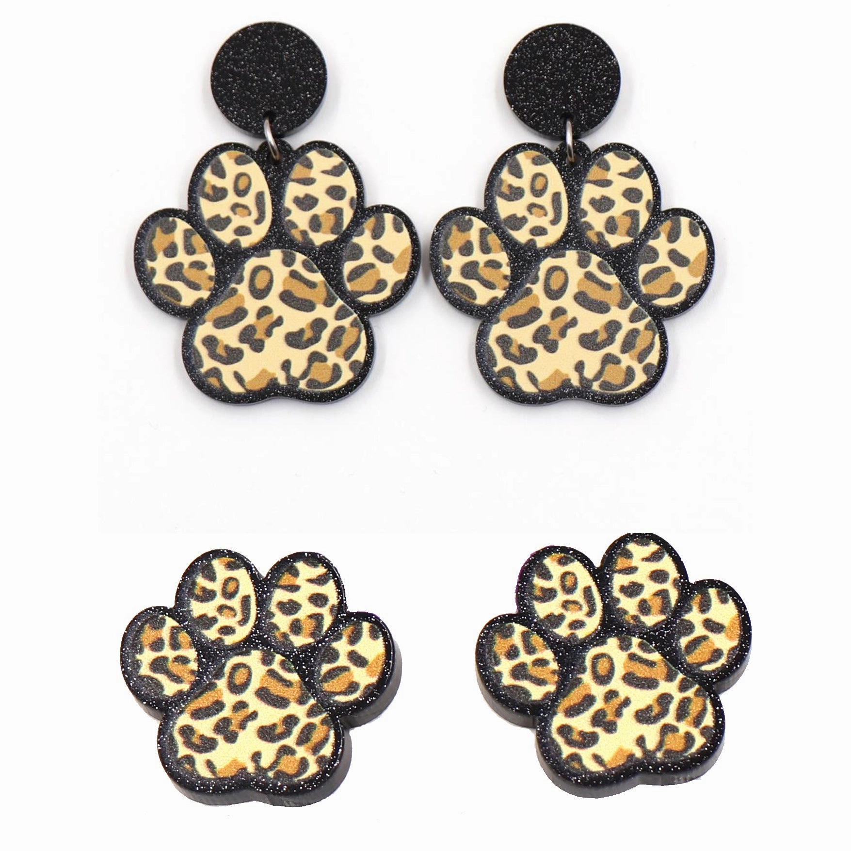 Wholesale Fashion Simple Acrylic Jewelry Stud Earrings
