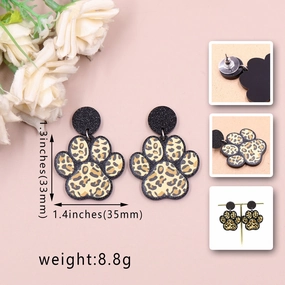 Wholesale Fashion Simple Acrylic Jewelry Stud Earrings