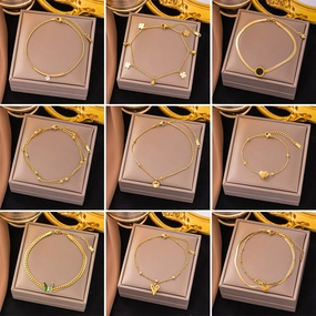 Wholesale Fashion Simple Versatile Titanium Steel Bracelet