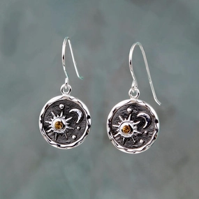 Wholesale Fashion Sun Moon Earrings