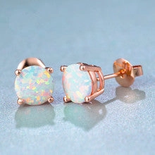 Wholesale Five Color Triangle Alloy Earrings