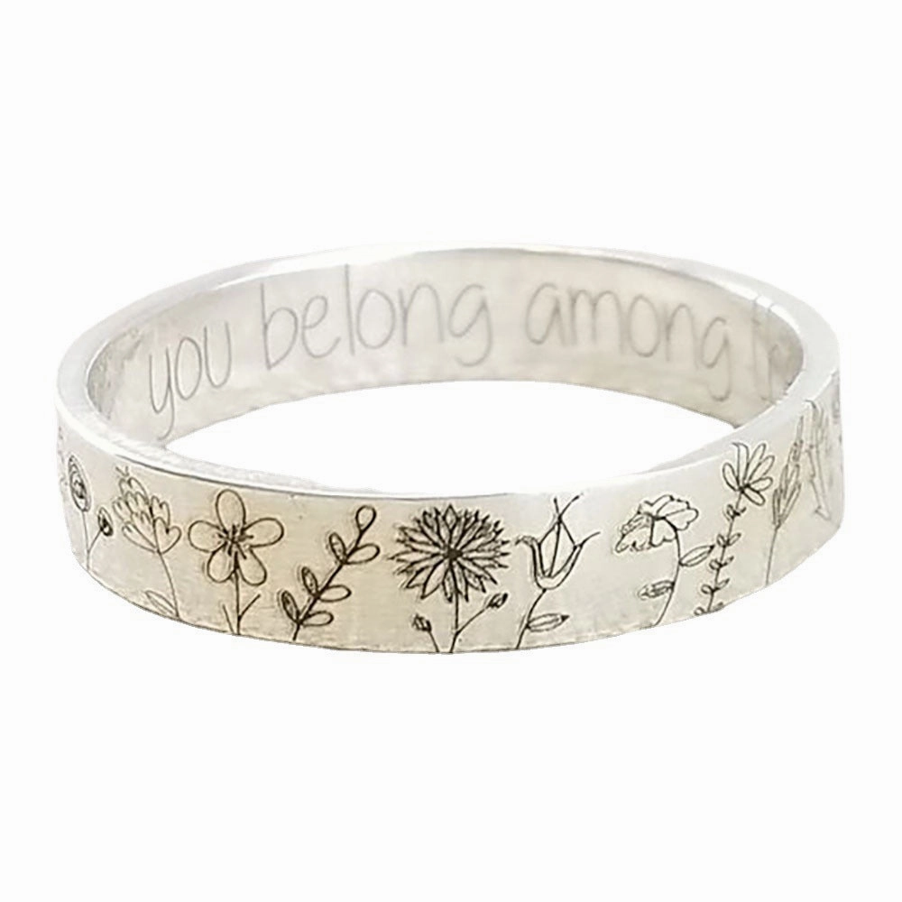 Wholesale Flower Alloy Rings
