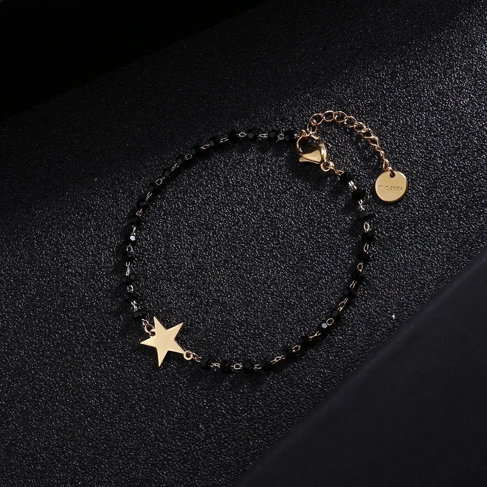 Wholesale Four Leaf Clover Bracelet Titanium Steel
