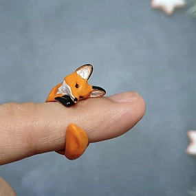 Wholesale Fox Alloy Ring