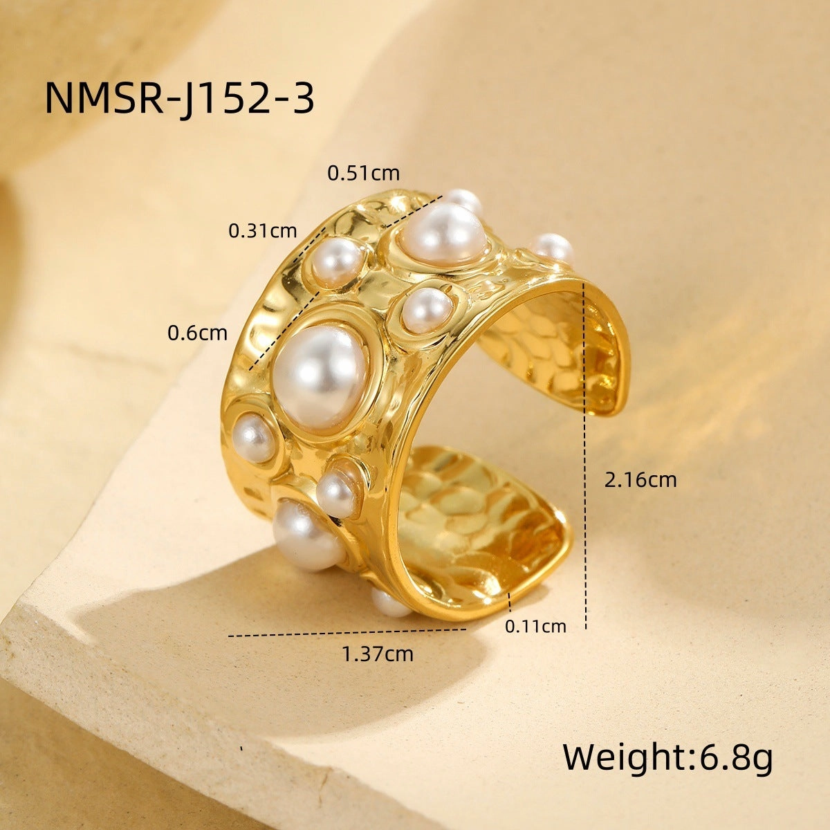 Wholesale French court style multi-gemstone open retro ring