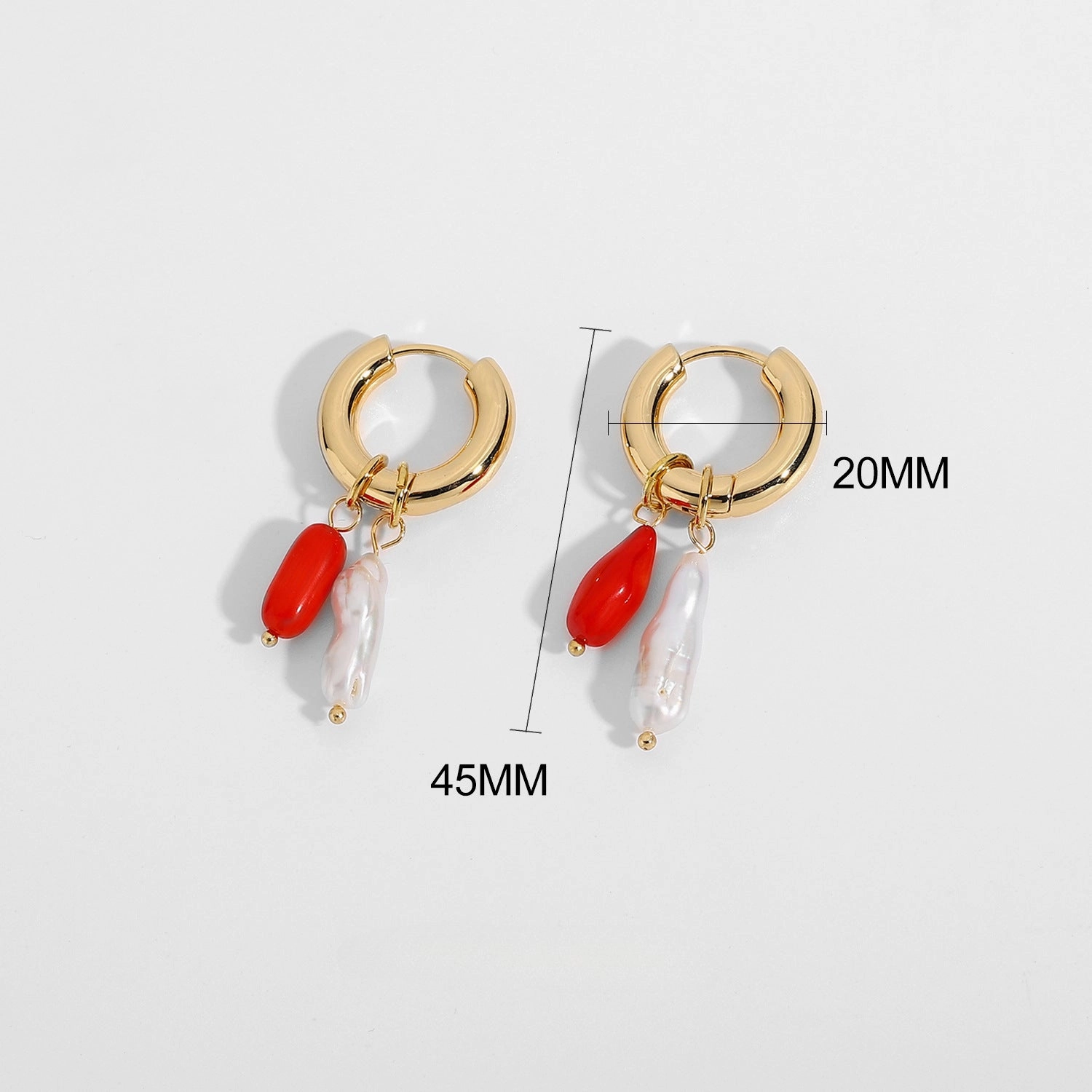 Wholesale Freshwater Pearl Element Alloy Earrings