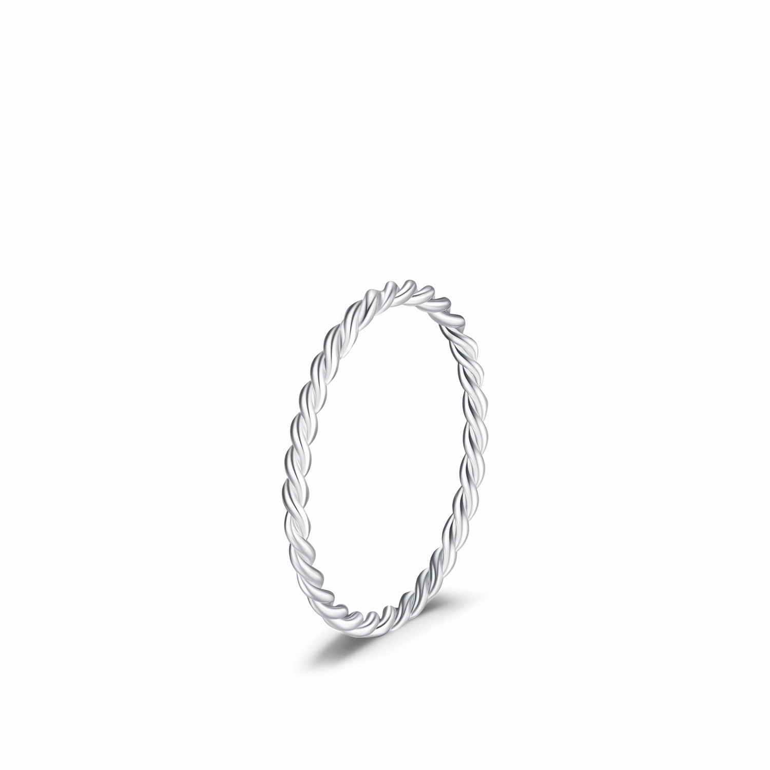 Wholesale Fried Dough Twists Sterling Silver Ring