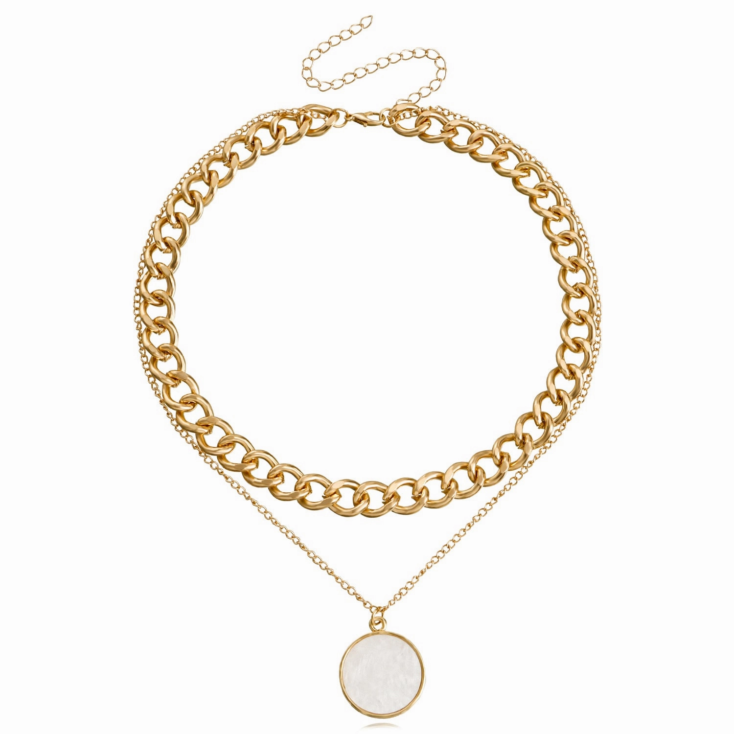 Wholesale Fritillaria Alloy Necklaces