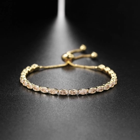 Wholesale Full CZ Adjustable Bracelet