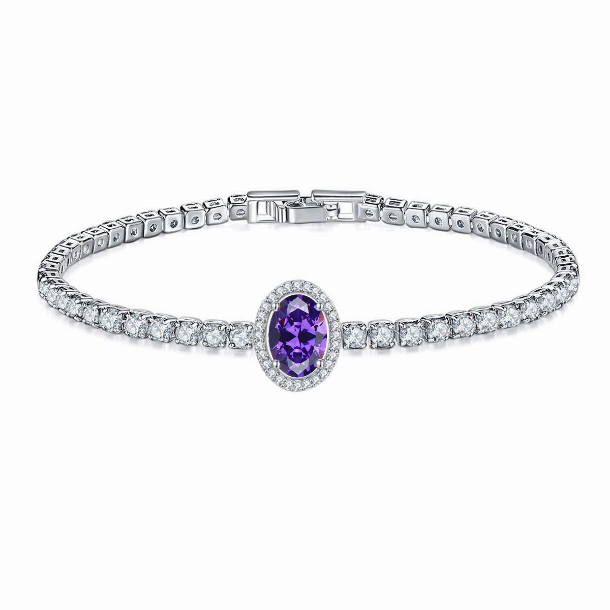 Wholesale Full Diamond Micropaved Zircon Copper Bracelet
