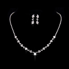 Wholesale Full Diamond Zircon Rhinestone Earrings