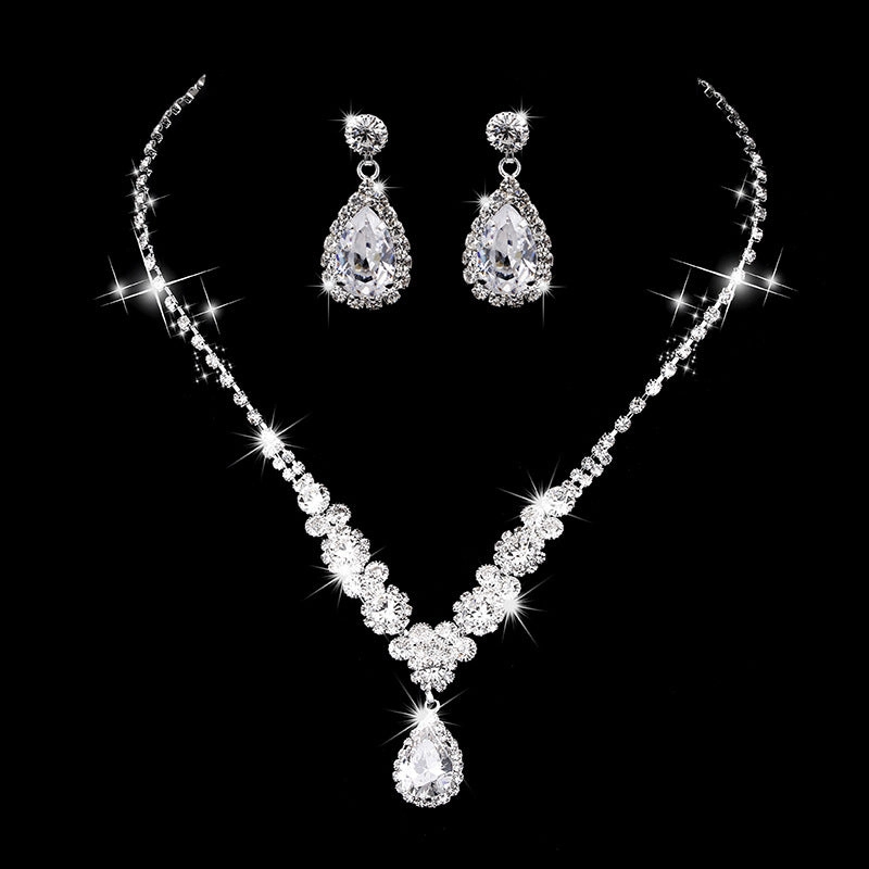 Wholesale Full Diamond Zircon Rhinestone Earrings