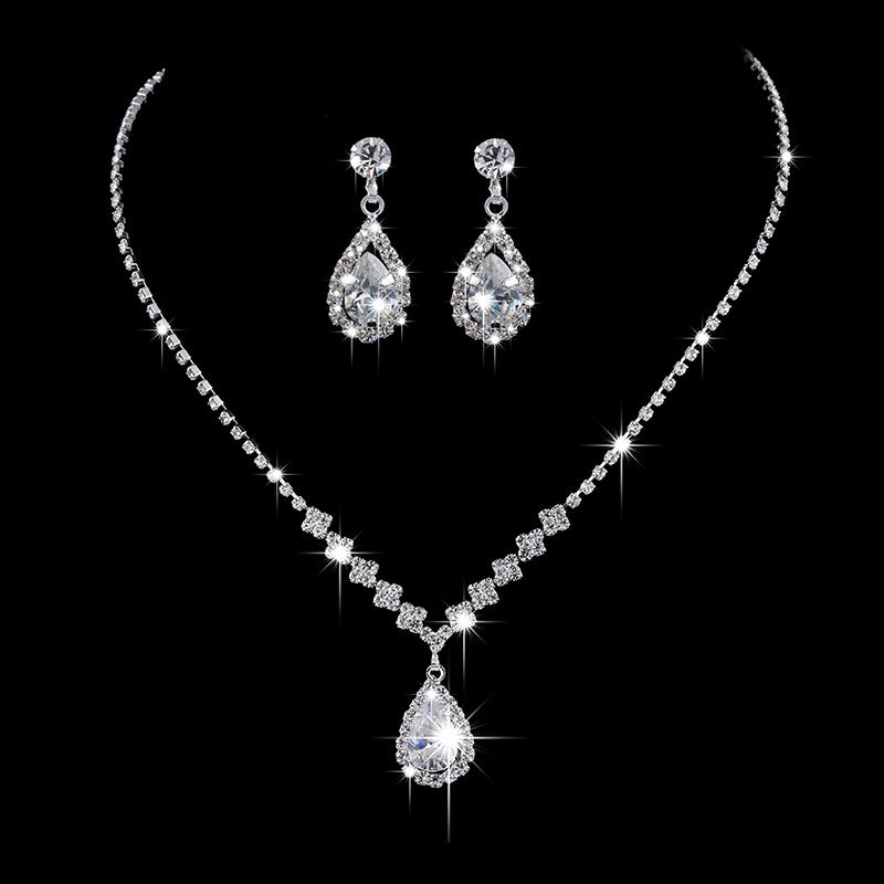 Wholesale Full Diamond Zircon Rhinestone Earrings