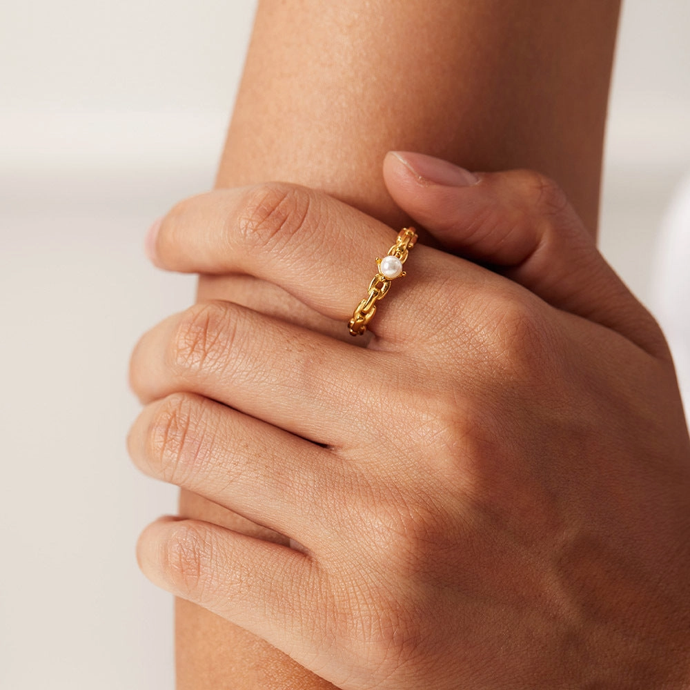 Wholesale Geometric Titanium Steel Rings