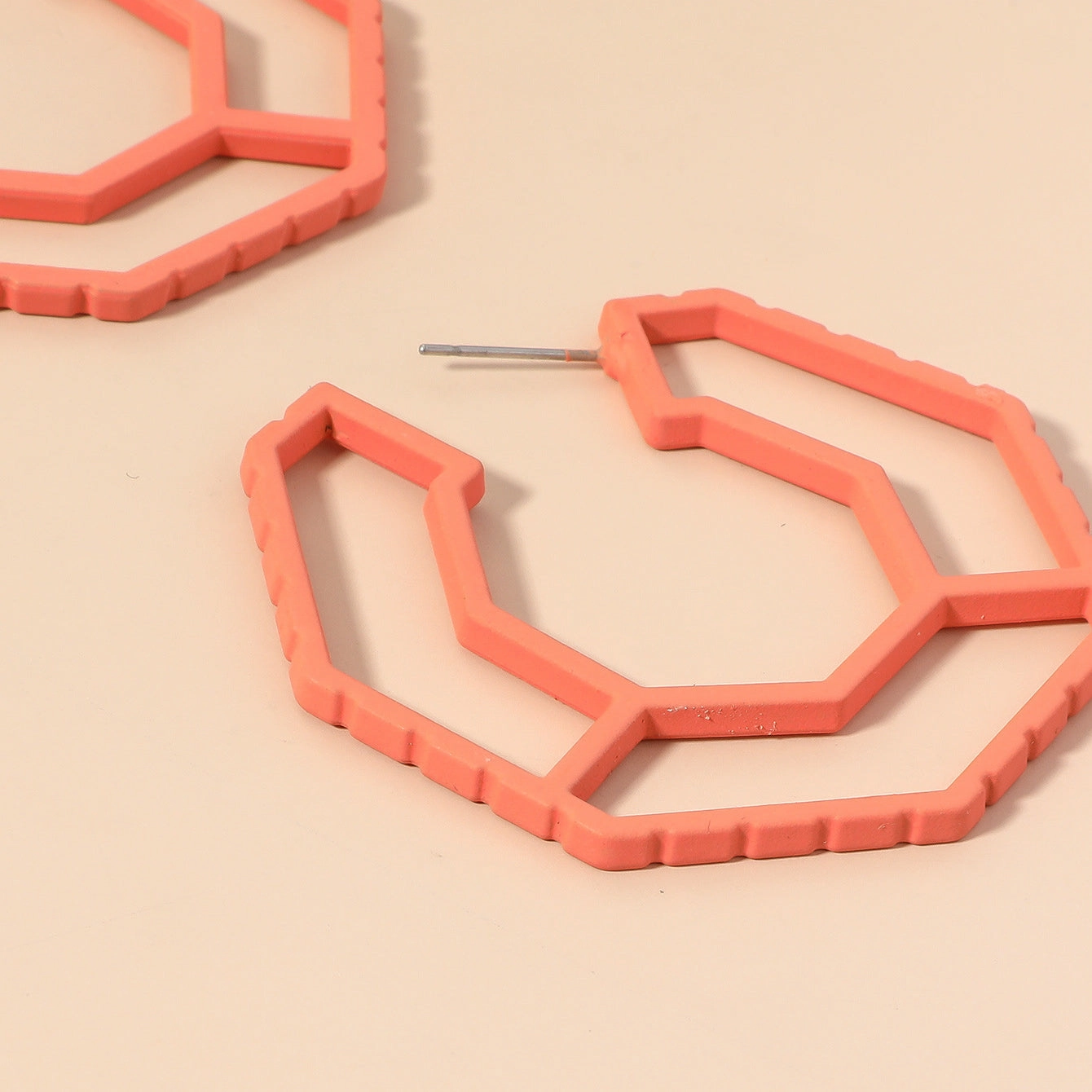 Wholesale Geometry Alloy Ear Studs