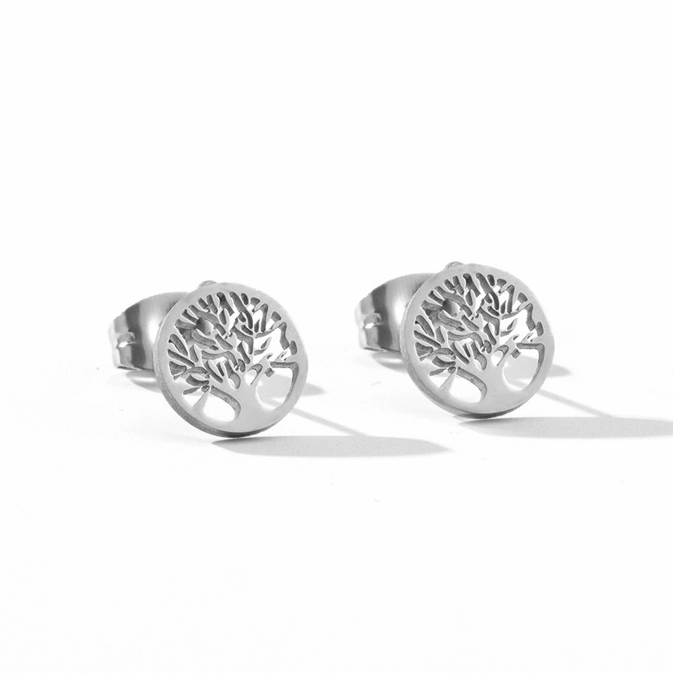 Wholesale Geometry Stainless Steel Earrings