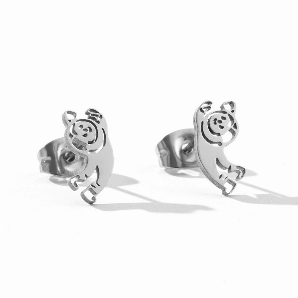 Wholesale Geometry Stainless Steel Earrings