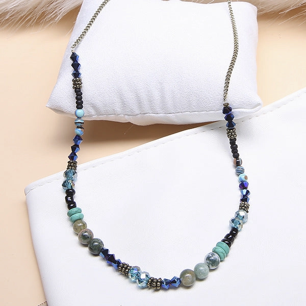 Wholesale Glass Beads Turquoise Beads Necklaces Sweater Chains