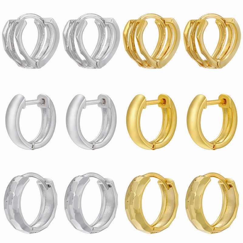 Wholesale Glossy Brass  Earrings