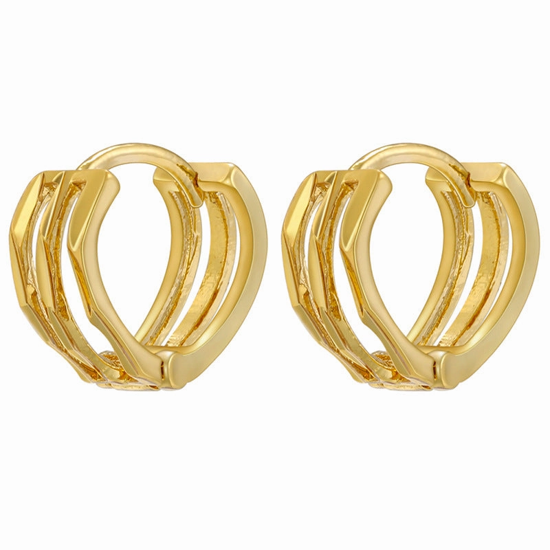 Wholesale Glossy Brass  Earrings