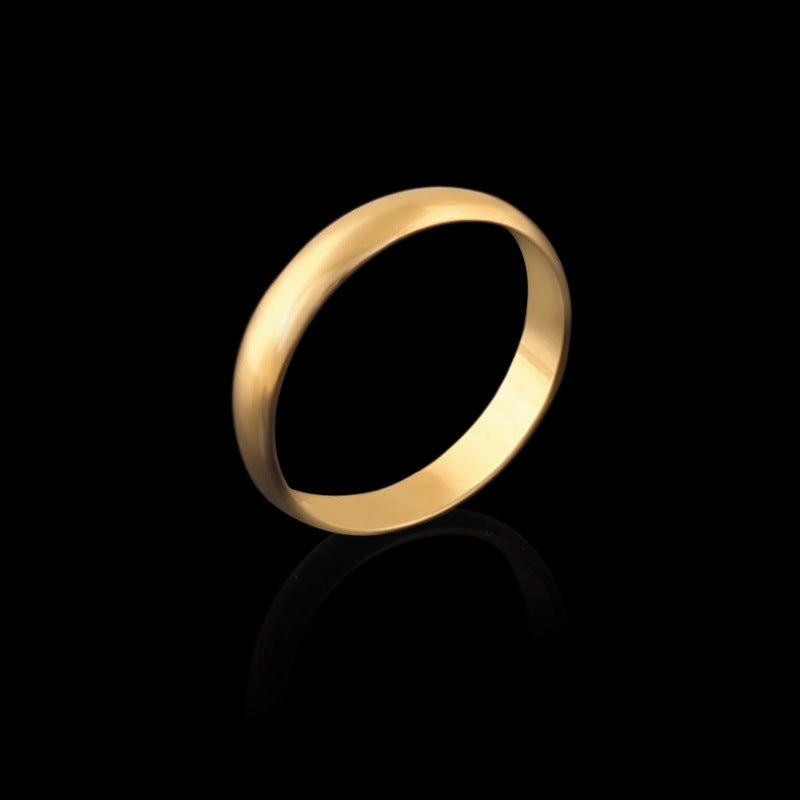 Wholesale Gold Plated Arc Copper Rings