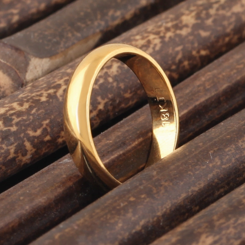 Wholesale Gold Plated Arc Copper Rings