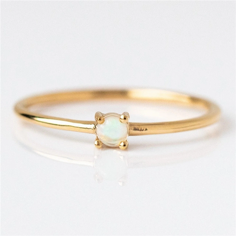 Wholesale Gold Plated Pearl Cupronickel Rings