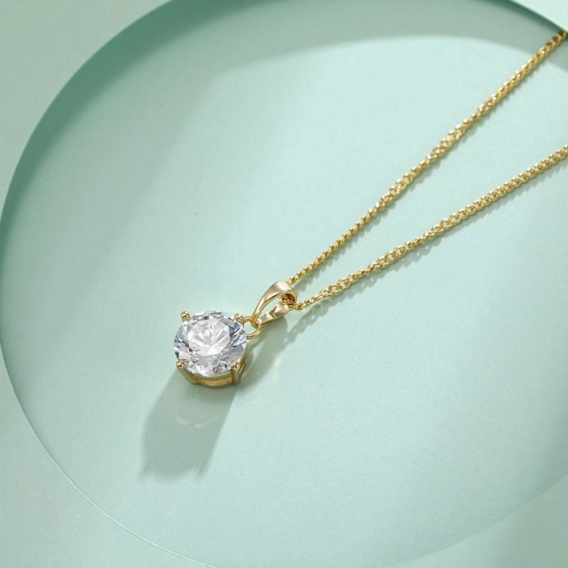 Wholesale Gold Plated Simple Fashion Alloy Necklace