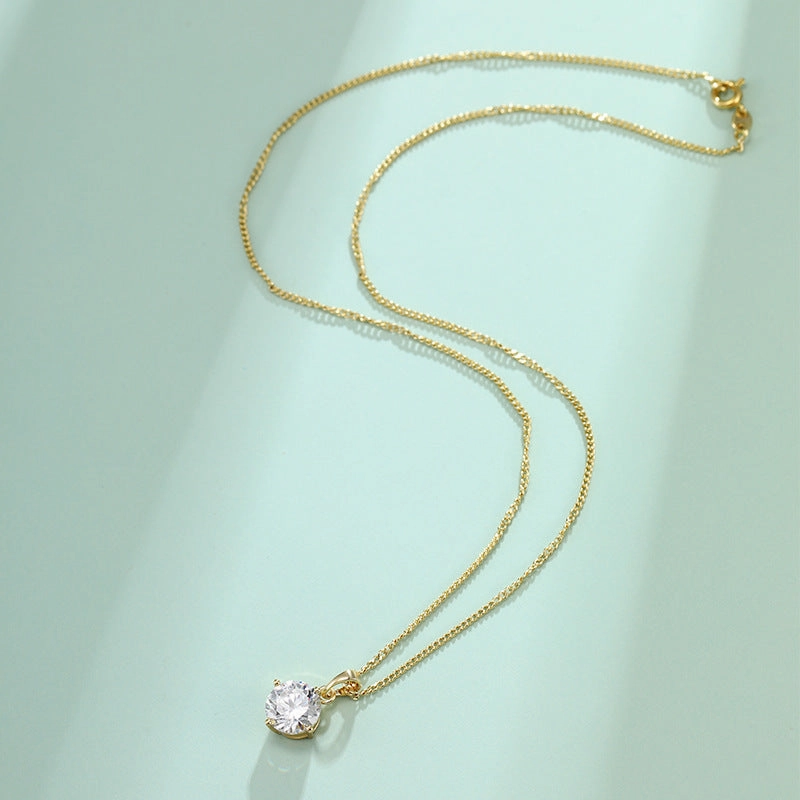 Wholesale Gold Plated Simple Fashion Alloy Necklace