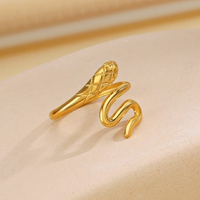 Wholesale Gold Stainless Steel Ring