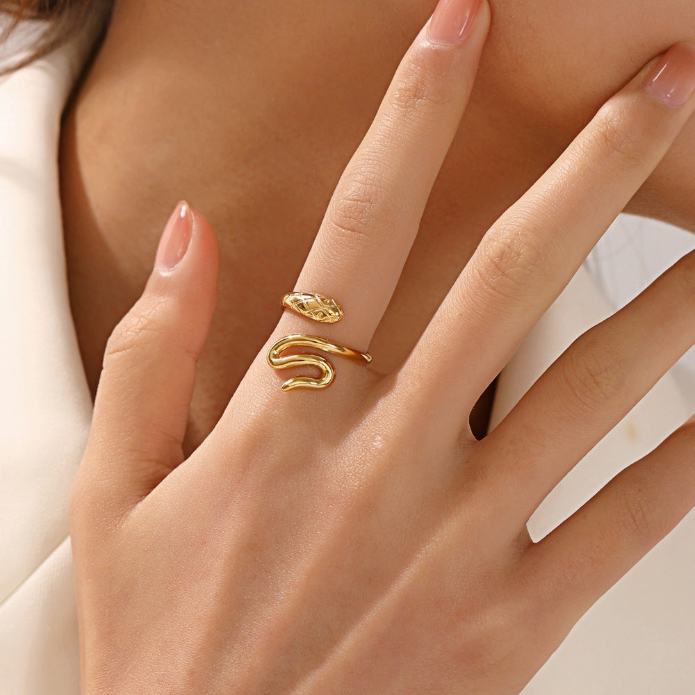 Wholesale Gold Stainless Steel Ring