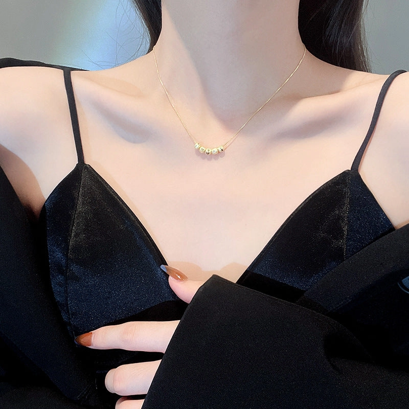 Wholesale Golden Beanie Versatile Necklace Choker Necklace