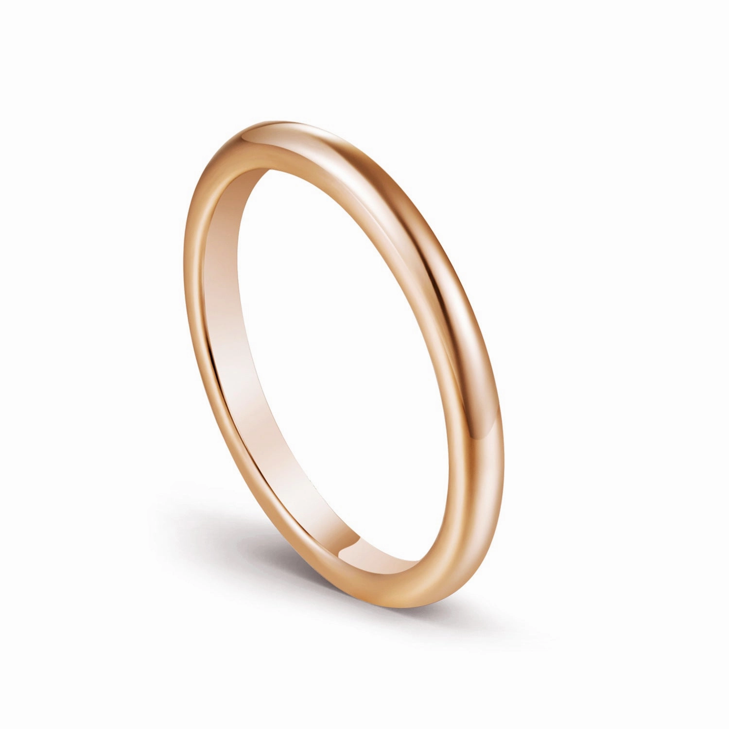 Wholesale Golden Black Gold Pair Index Finger Tungsten Steel Ring Single Tail Ring