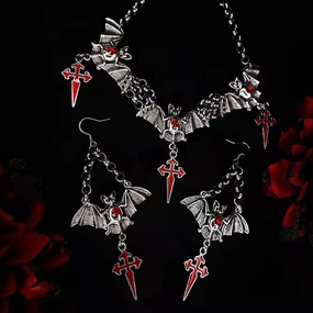 Wholesale Gothic Exaggerated Cross Pendant Necklaces