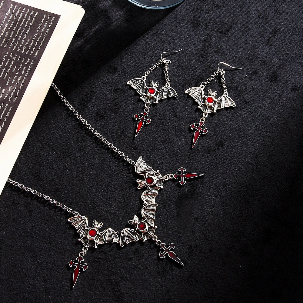 Wholesale Gothic Exaggerated Cross Pendant Necklaces