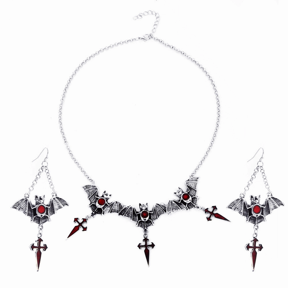 Wholesale Gothic Exaggerated Cross Pendant Necklaces