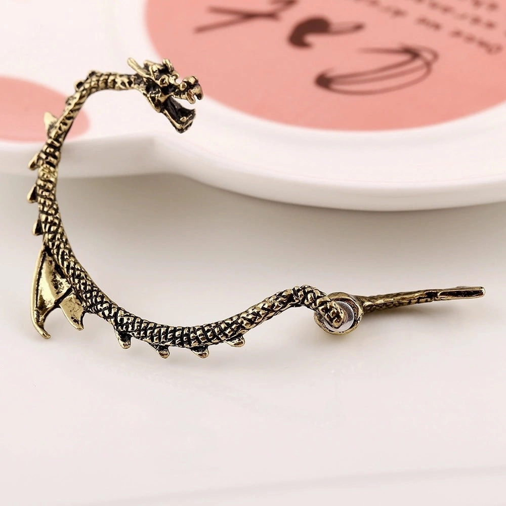 Wholesale Gothic Flying Dragon Alloy Ear Hangers Earstuds