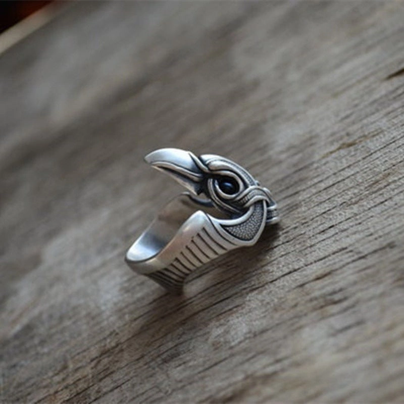 Wholesale Gothic Retro Crow Men's Alloy Rings
