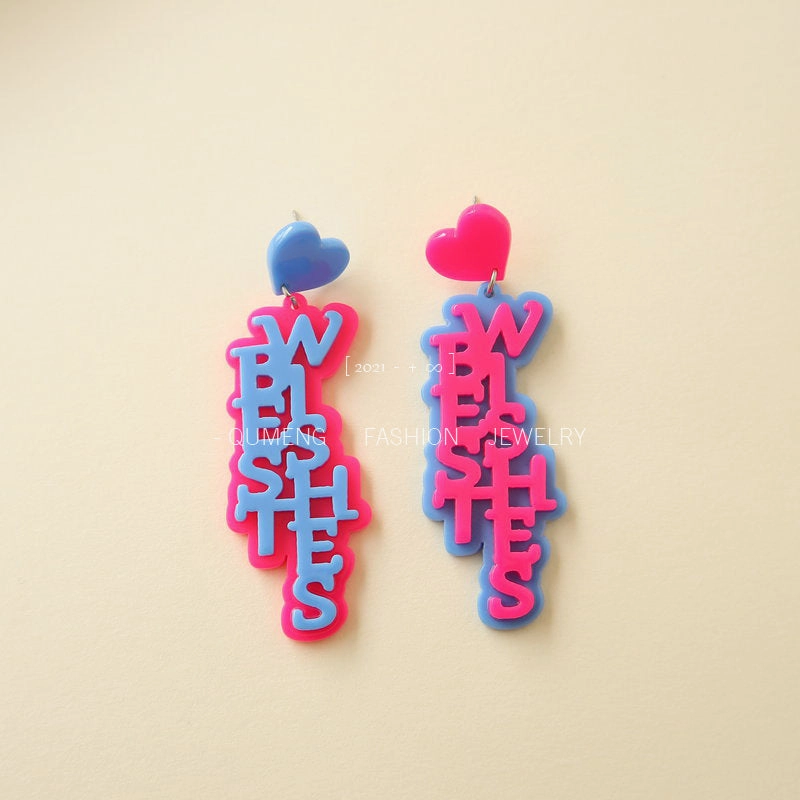 Wholesale Graduation Acrylic Earrings